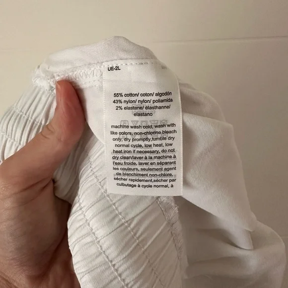 Tommy Hilfiger White Cargo Trousers - Picture 5 of 6